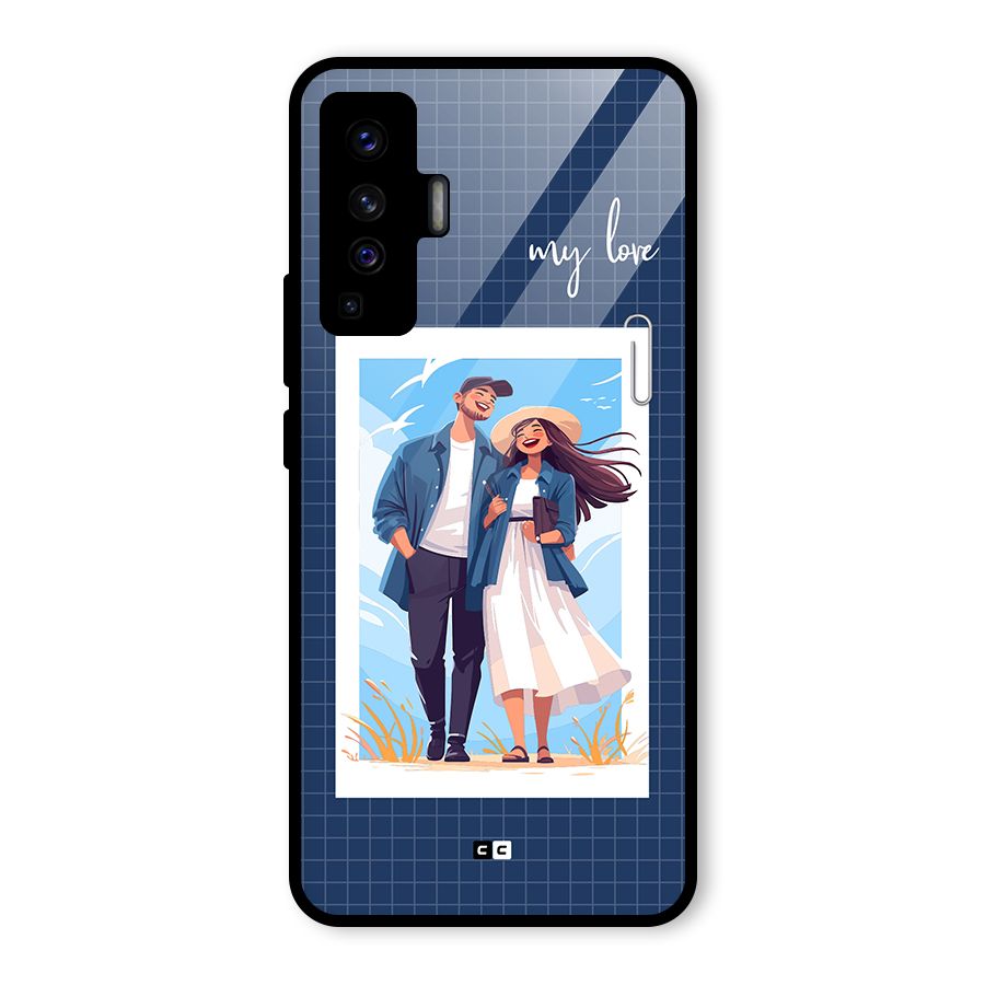 My Love Glass Back Case for Vivo X50