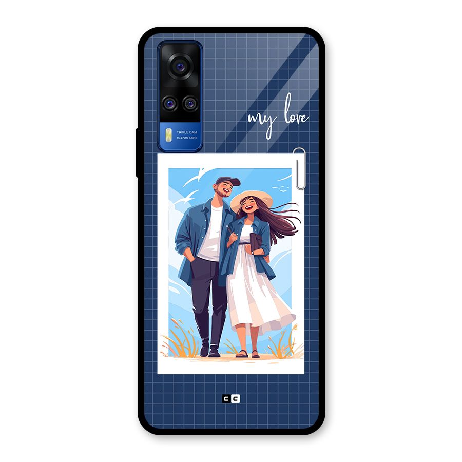 My Love Glass Back Case for Vivo Y31