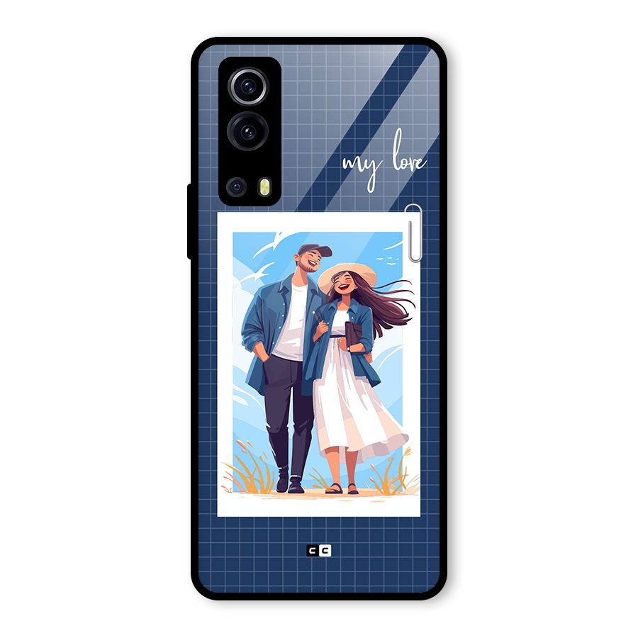 My Love Glass Back Case for Vivo iQOO Z3