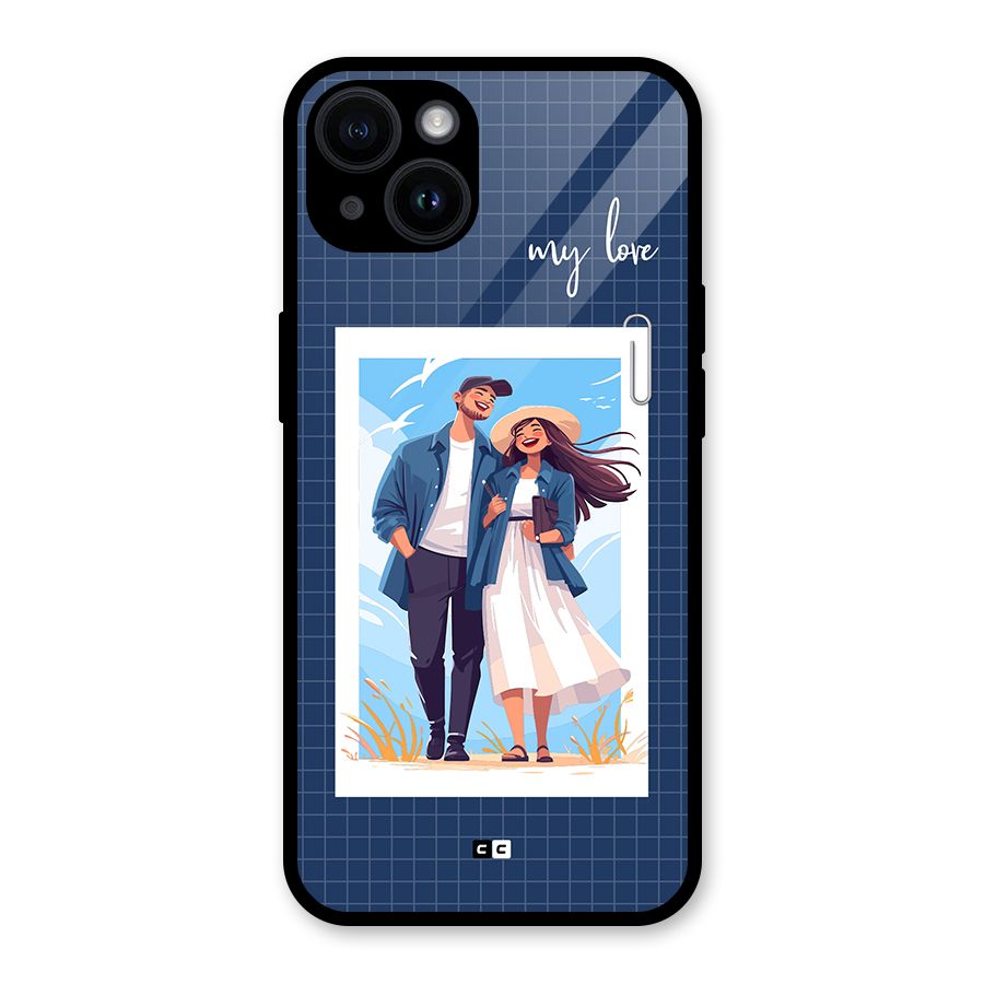 My Love Glass Back Case for iPhone 14