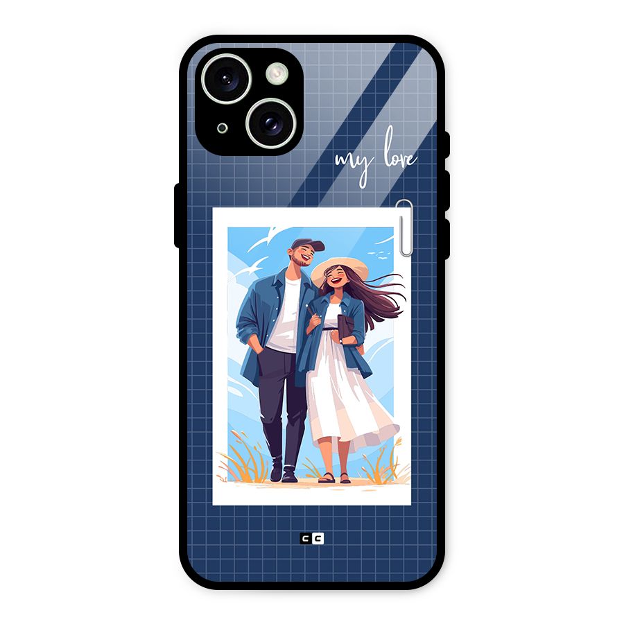 My Love Glass Back Case for iPhone 15 Plus
