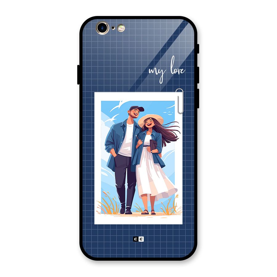 My Love Glass Back Case for iPhone 6 6S
