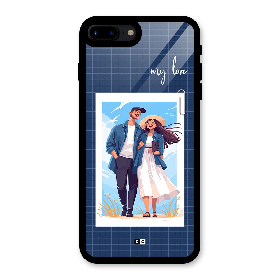 My Love Glass Back Case for iPhone 8 Plus