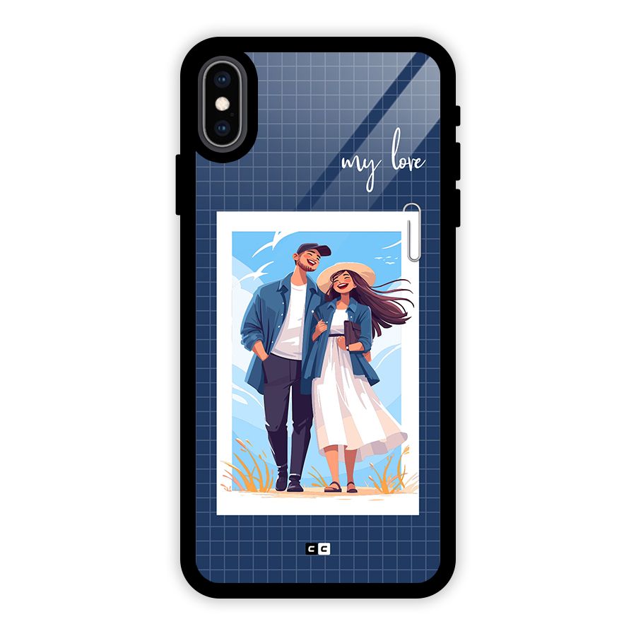 My Love Glass Back Case for iPhone XS Max