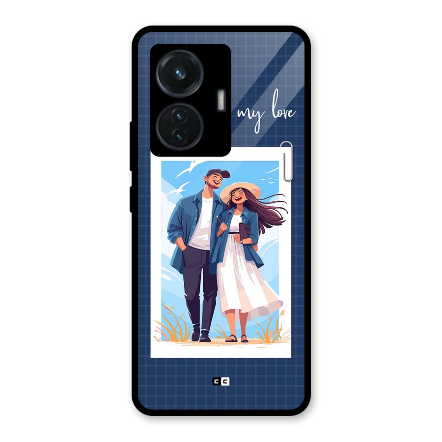 My Love Glass Back Case for iQOO Z6 44W