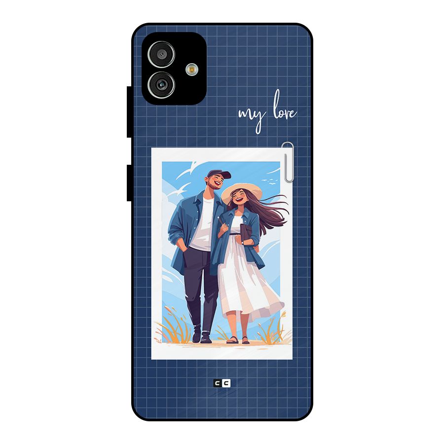 My Love Metal Back Case for Galaxy M13 5G