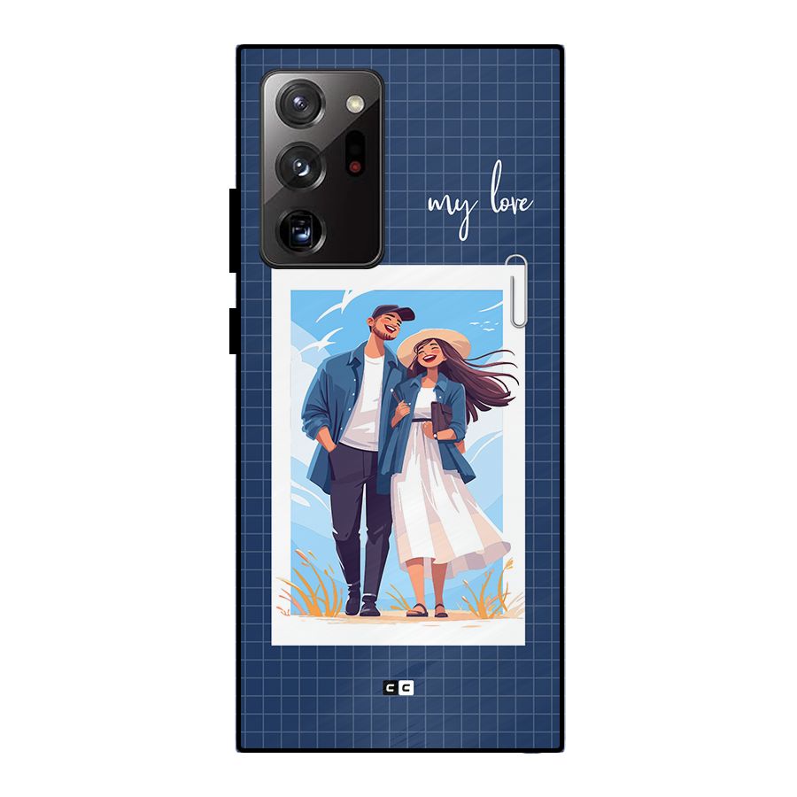 My Love Metal Back Case for Galaxy Note 20 Ultra 5G