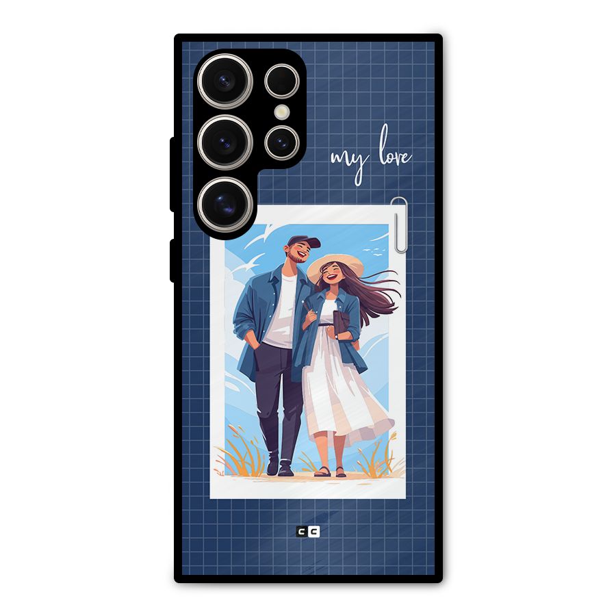 My Love Metal Back Case for Galaxy S24 Ultra