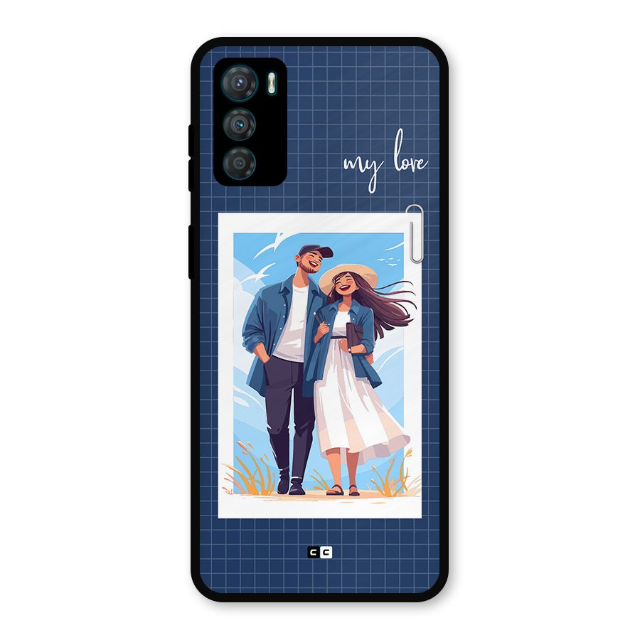 My Love Metal Back Case for Moto G42