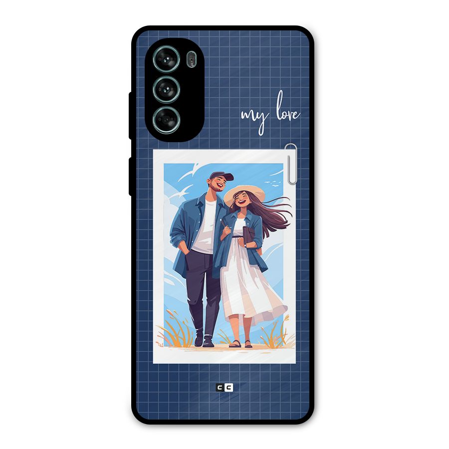 My Love Metal Back Case for Moto G62