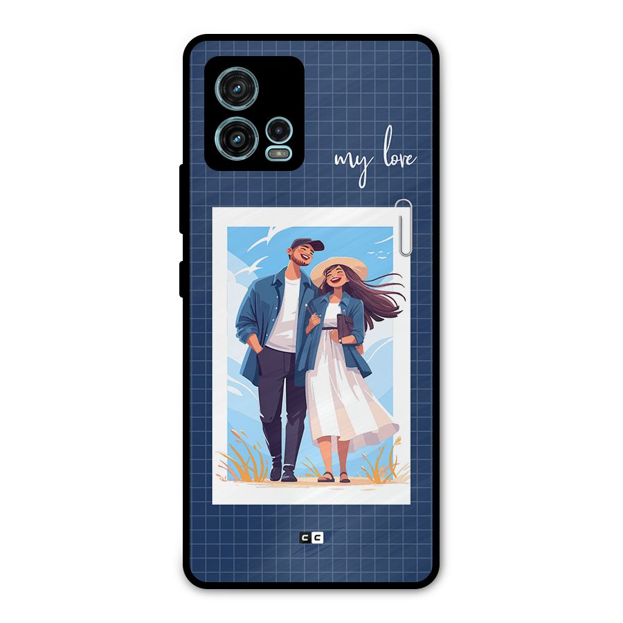 My Love Metal Back Case for Moto G72