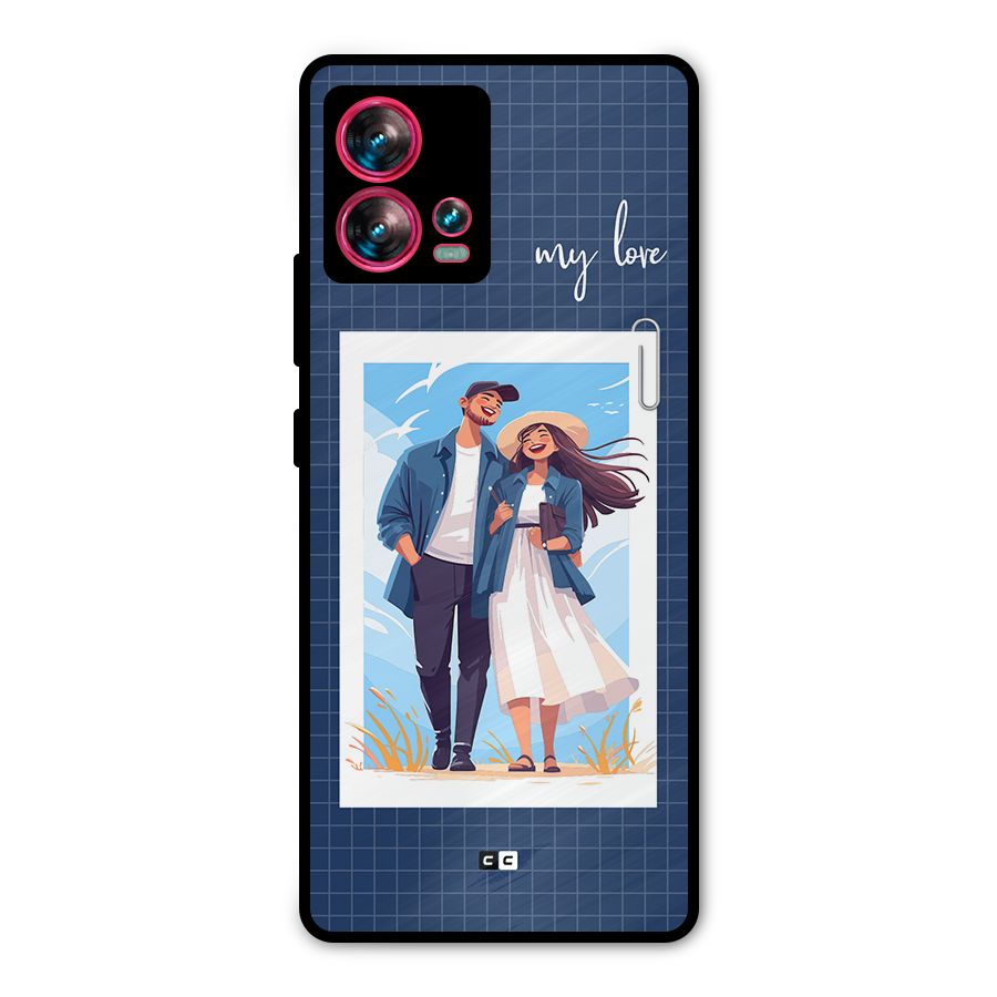 My Love Metal Back Case for Motorola Edge 30 Fusion