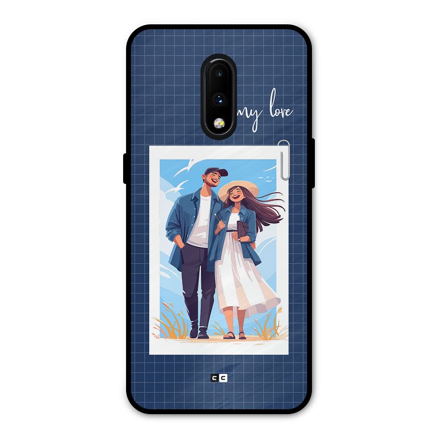 My Love Metal Back Case for OnePlus 7
