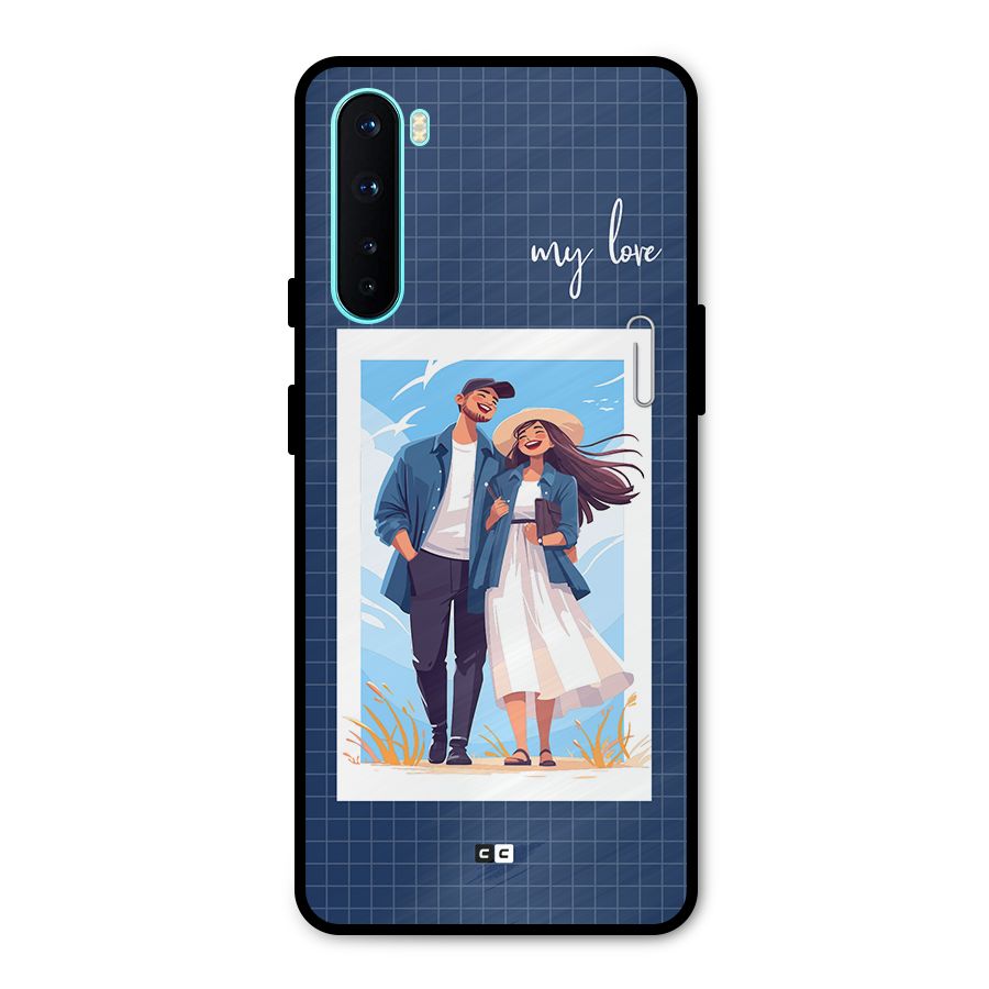 My Love Metal Back Case for OnePlus Nord