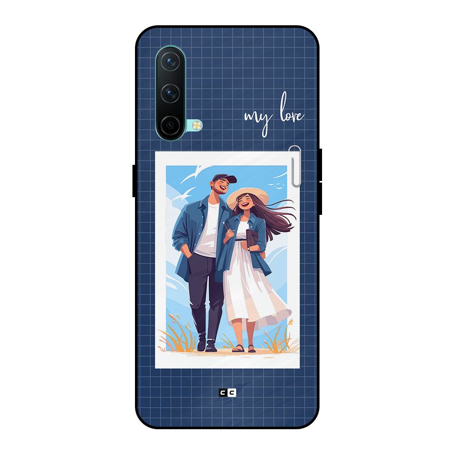 My Love Metal Back Case for OnePlus Nord CE 5G