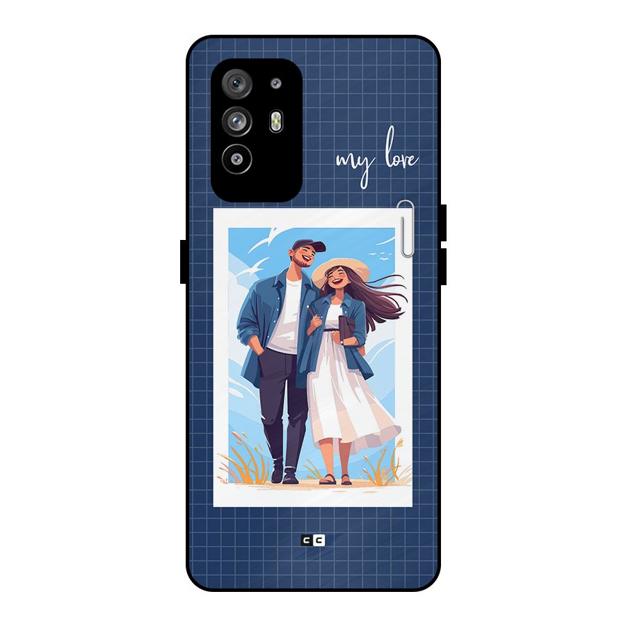 My Love Metal Back Case for Oppo F19 Pro Plus 5G