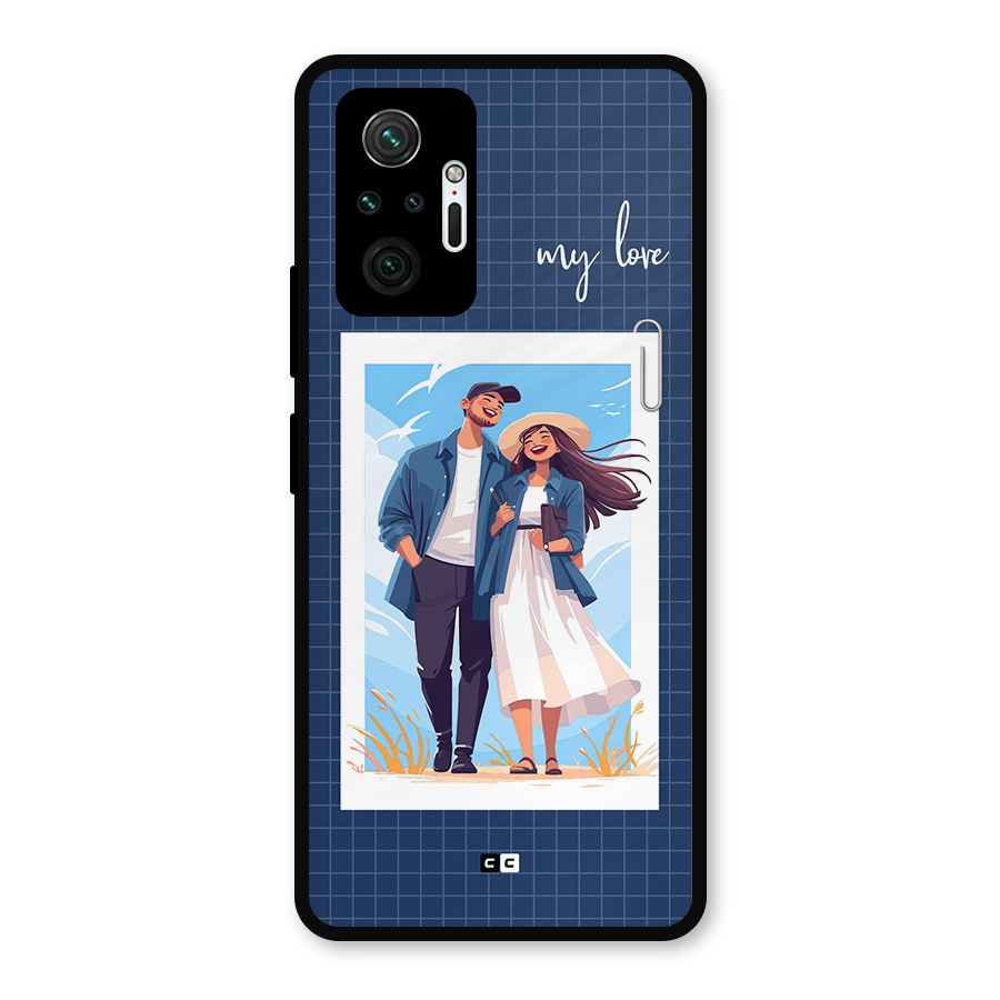 My Love Metal Back Case for Redmi Note 10 Pro Max