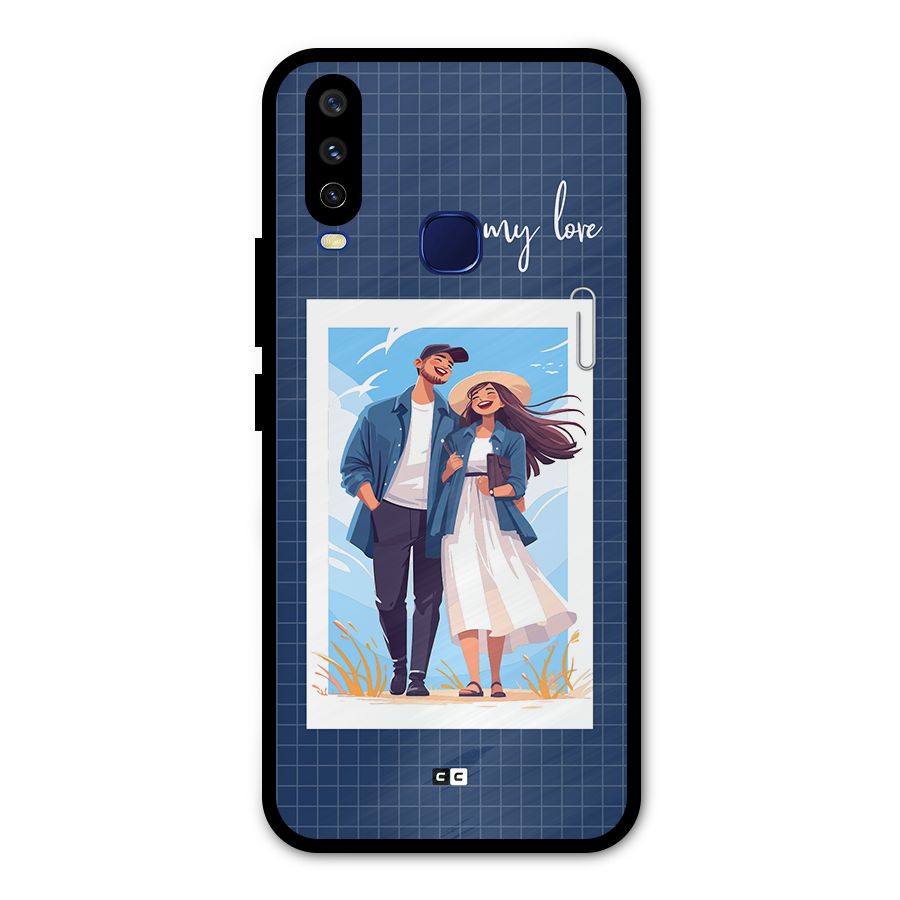 My Love Metal Back Case for Vivo U10