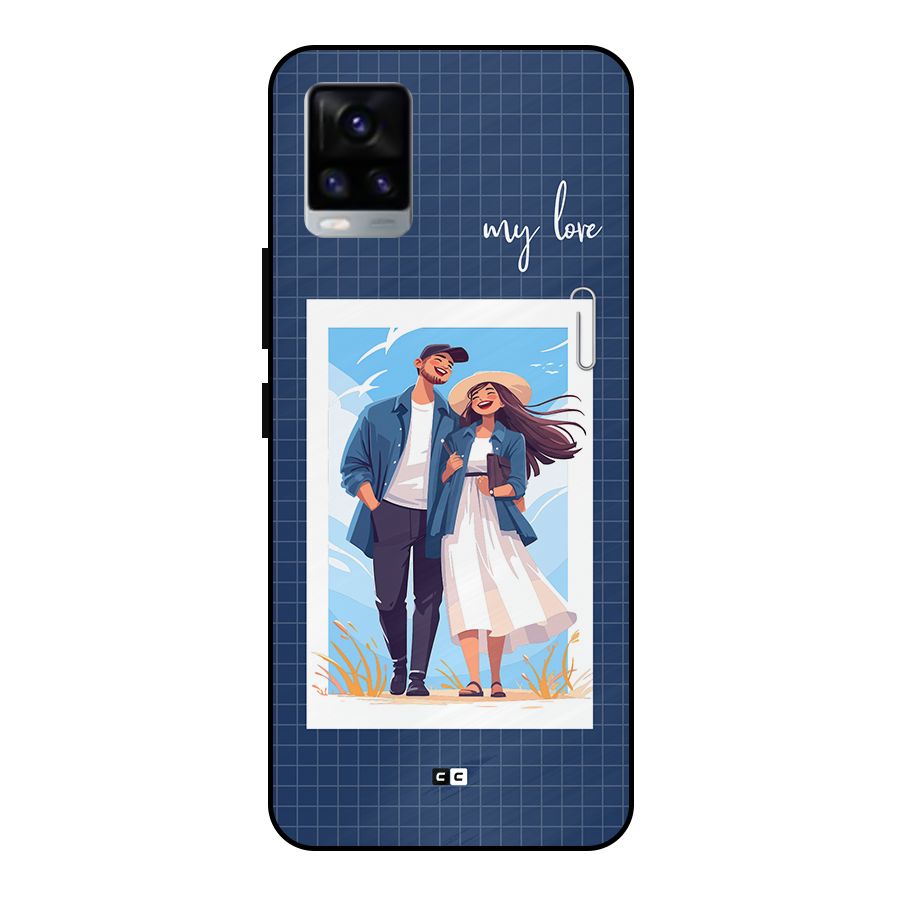 My Love Metal Back Case for Vivo V20