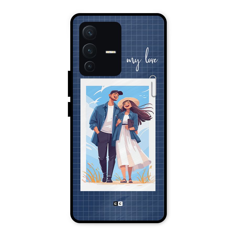 My Love Metal Back Case for Vivo V23 5G