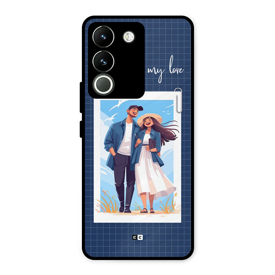 My Love Metal Back Case for Vivo Y200