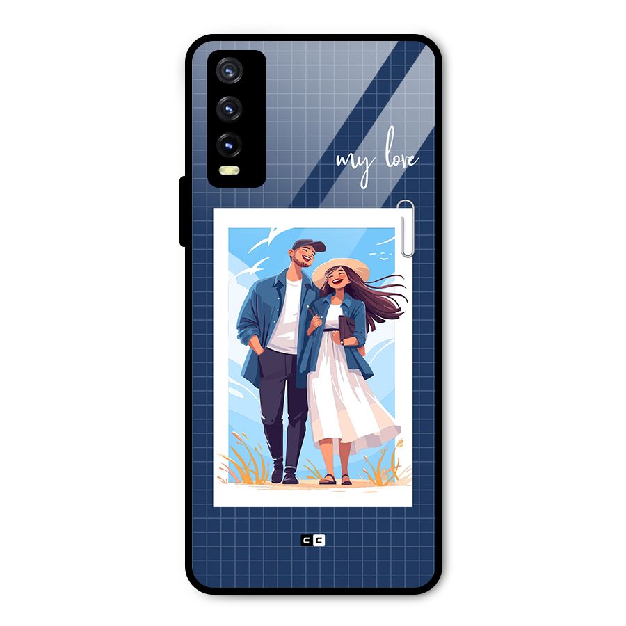 My Love Metal Back Case for Vivo Y20g