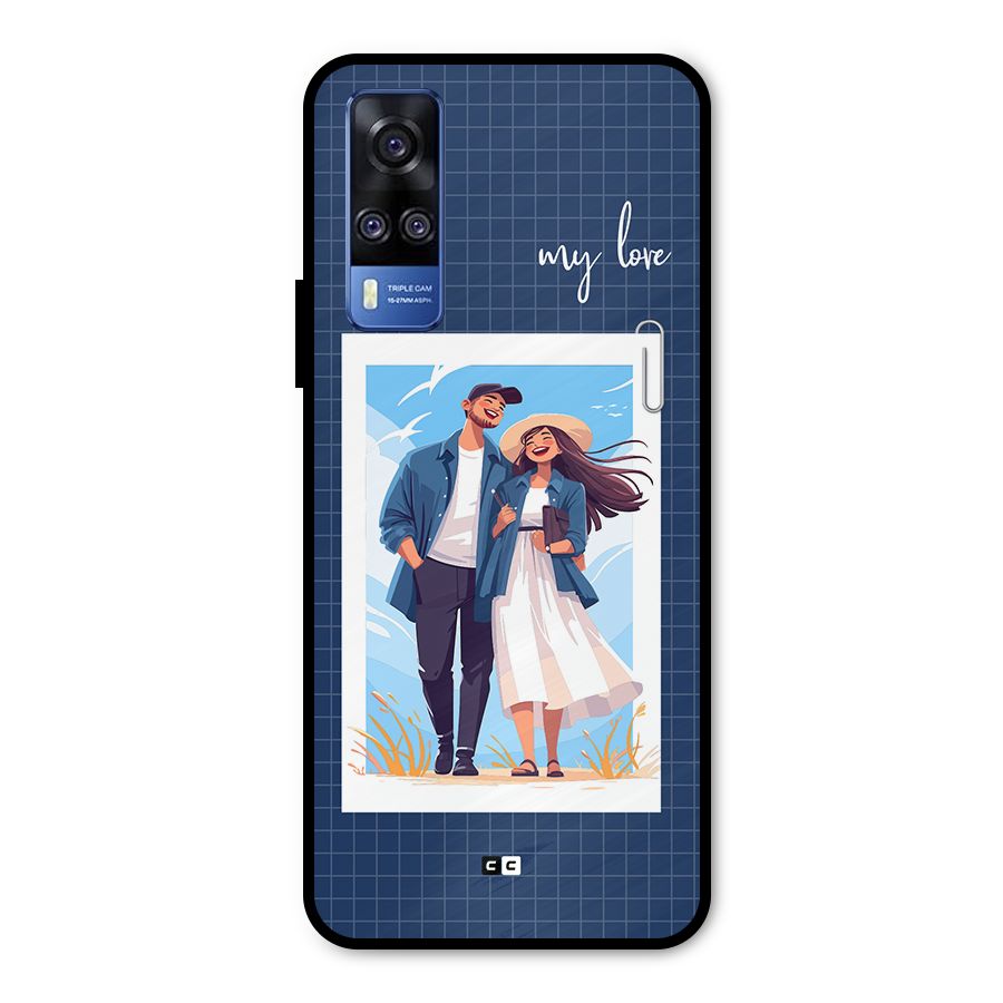 My Love Metal Back Case for Vivo Y31