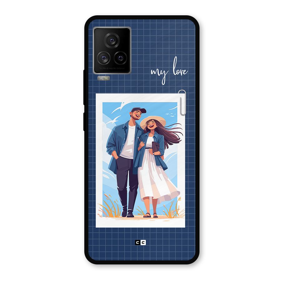 My Love Metal Back Case for iQOO 7 Legend 5G