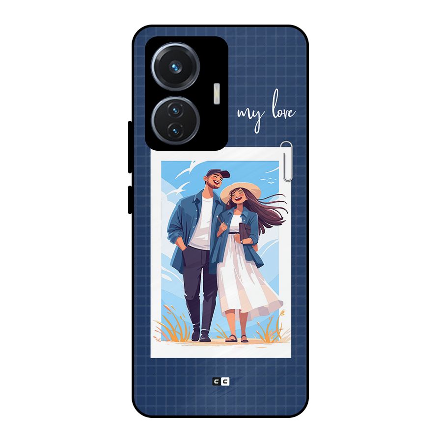 My Love Metal Back Case for iQOO Z6 44W