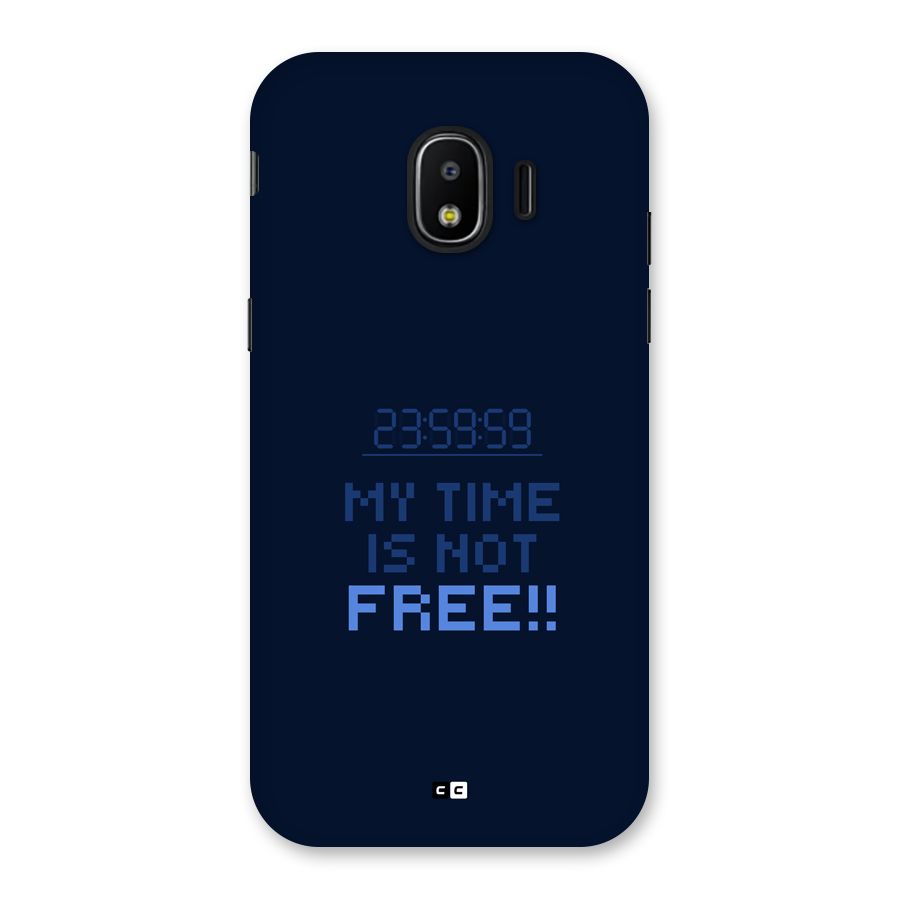 My Time Back Case for Galaxy J2 Pro 2018