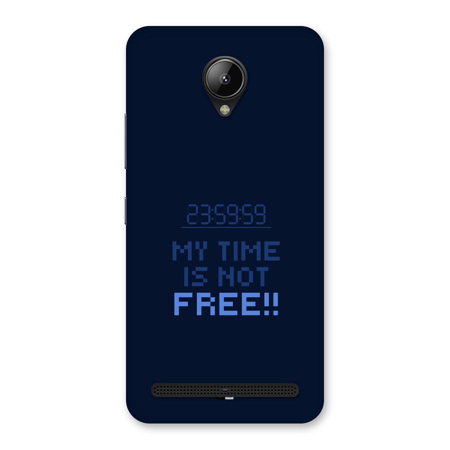 My Time Back Case for Lenovo C2