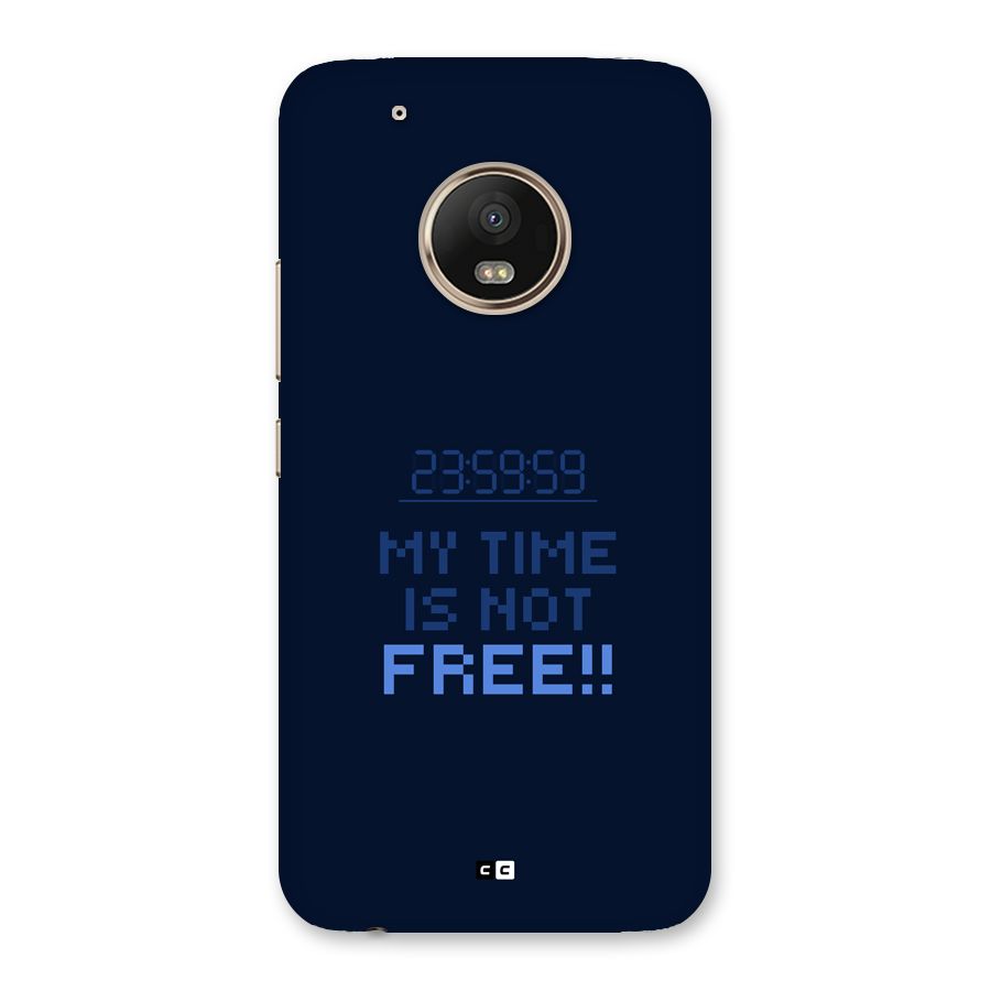 My Time Back Case for Moto G5 Plus
