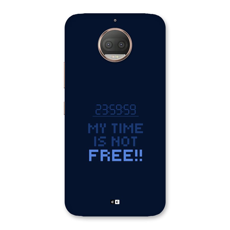My Time Back Case for Moto G5s Plus