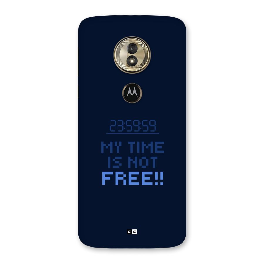 My Time Back Case for Moto G6 Play