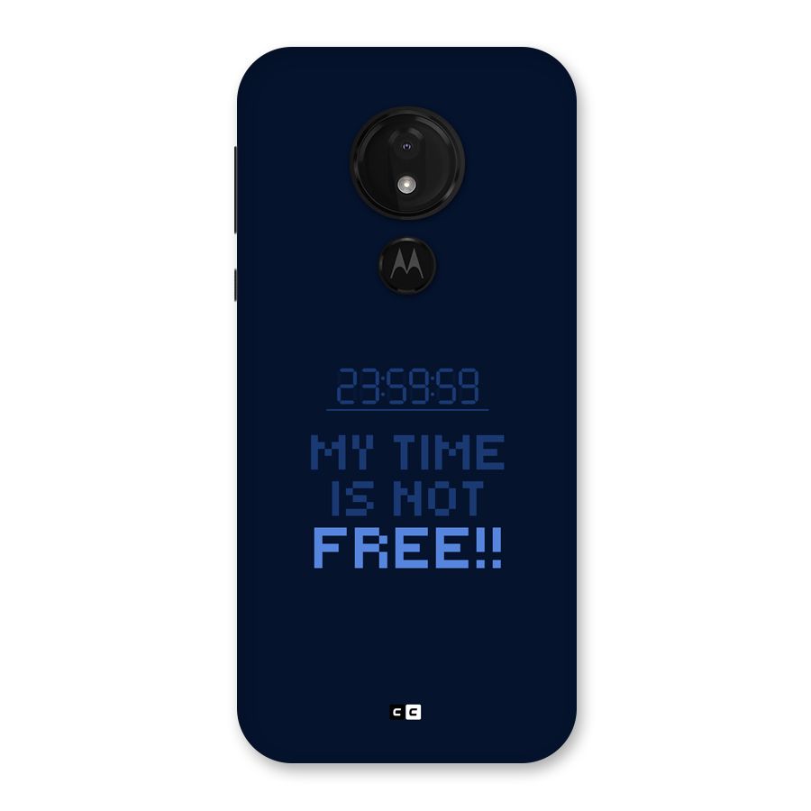 My Time Back Case for Moto G7 Power