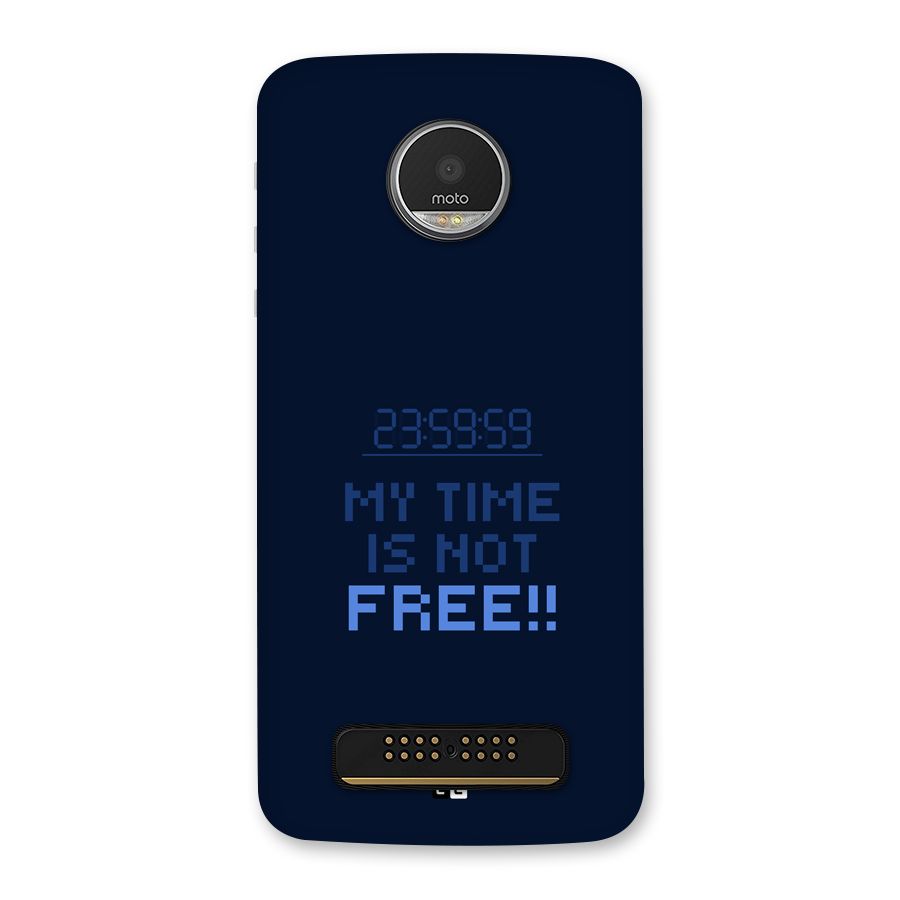 My Time Back Case for Moto Z Play