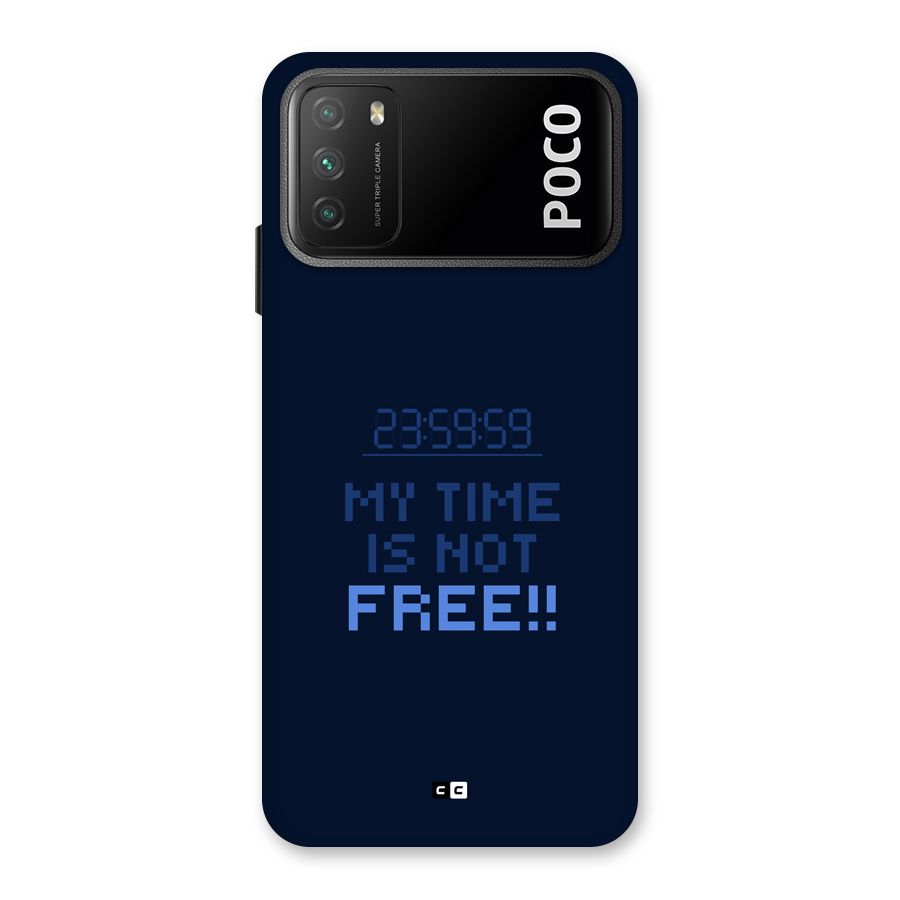 My Time Back Case for Poco M3