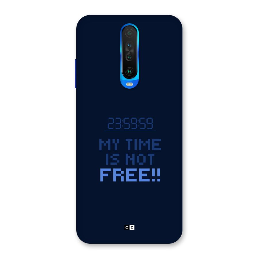 My Time Back Case for Poco X2