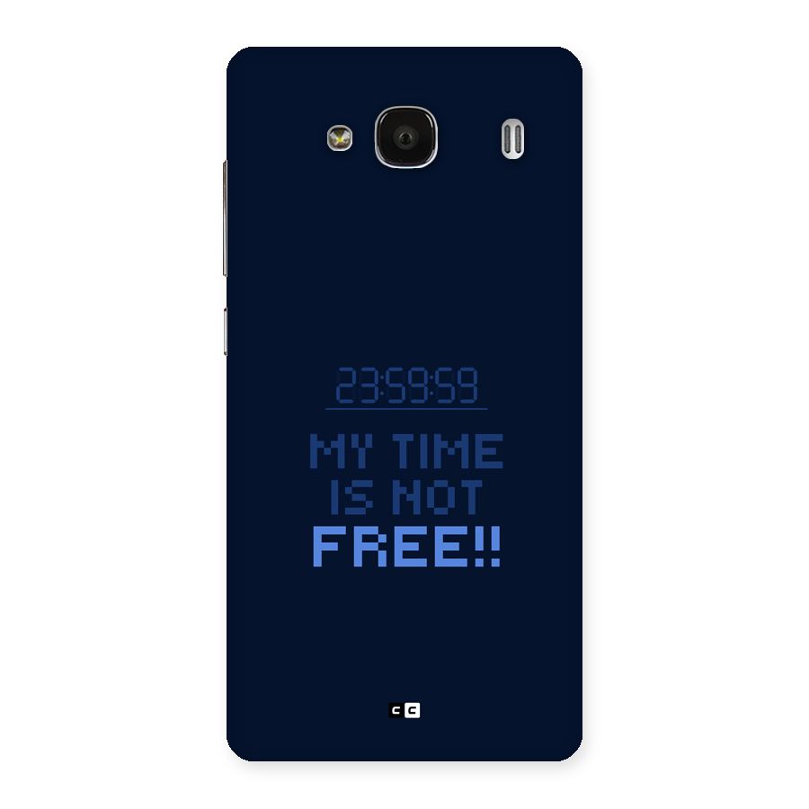 My Time Back Case for Redmi 2s