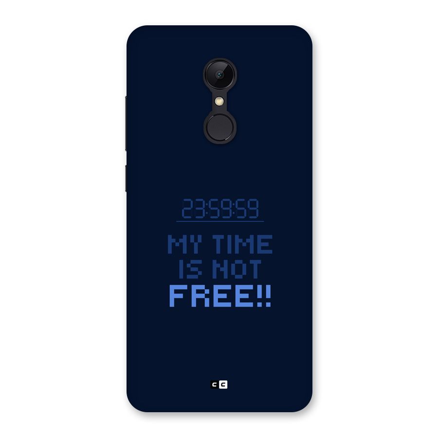 My Time Back Case for Redmi 5