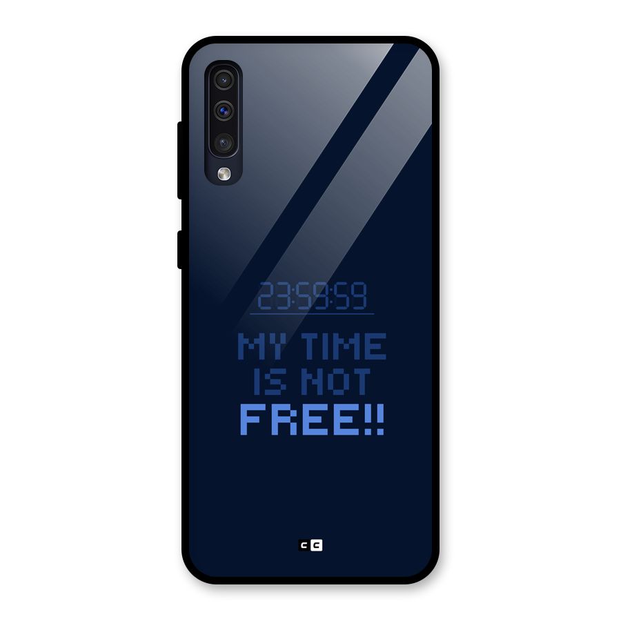 My Time Glass Back Case for Galaxy A50
