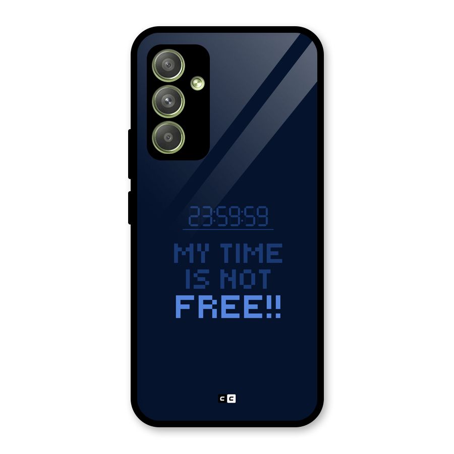 My Time Glass Back Case for Galaxy A54