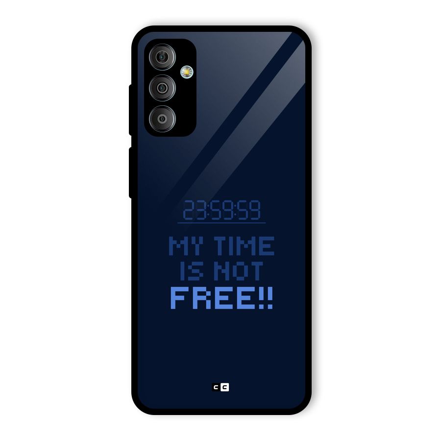 My Time Glass Back Case for Galaxy F23