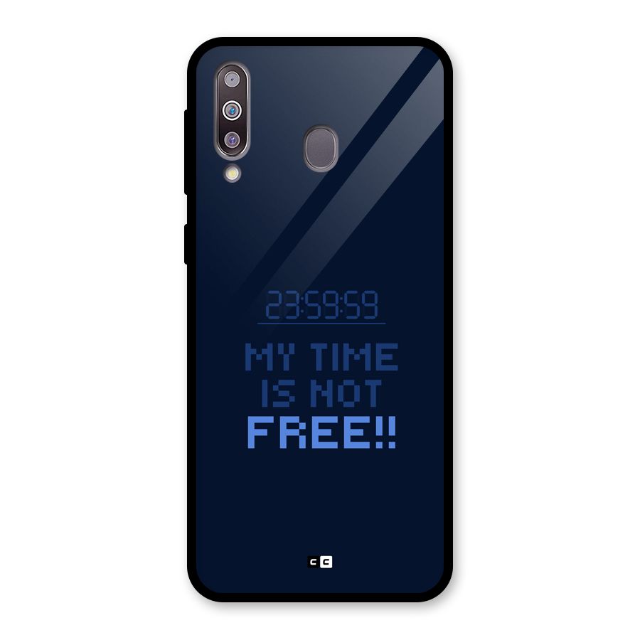 My Time Glass Back Case for Galaxy M30
