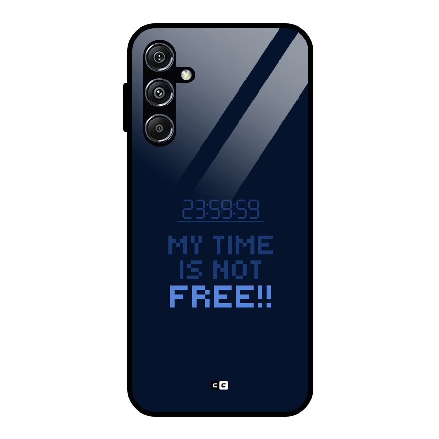 My Time Glass Back Case for Galaxy M34 5G