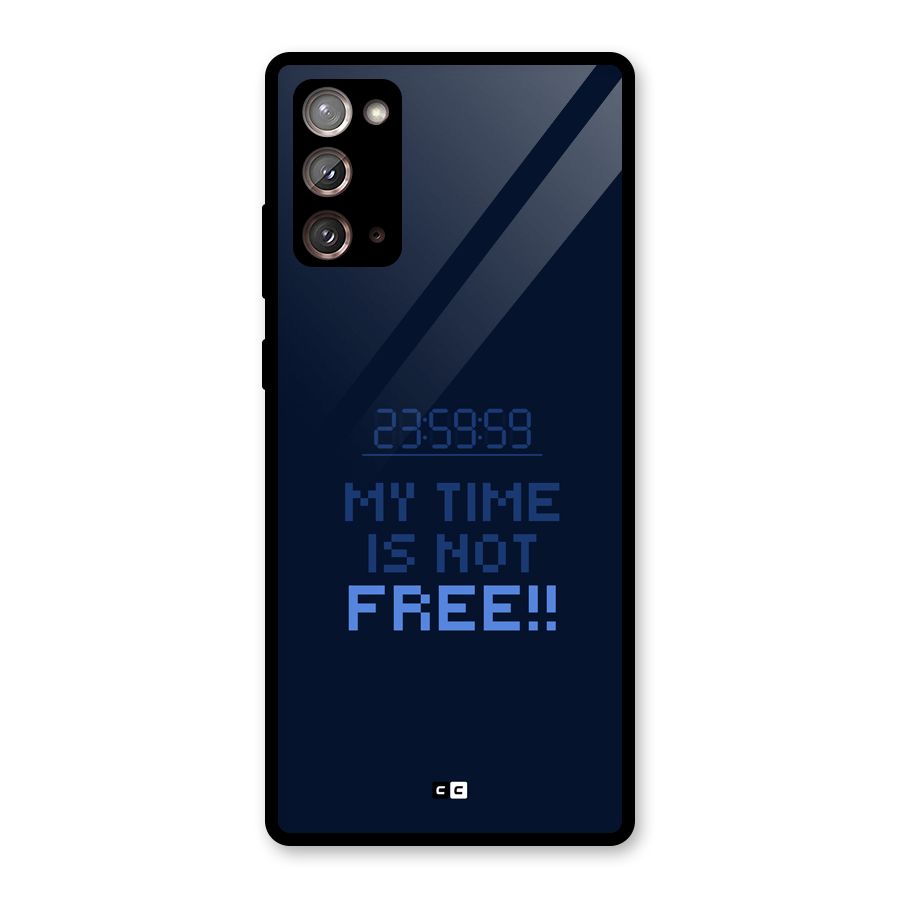 My Time Glass Back Case for Galaxy Note 20