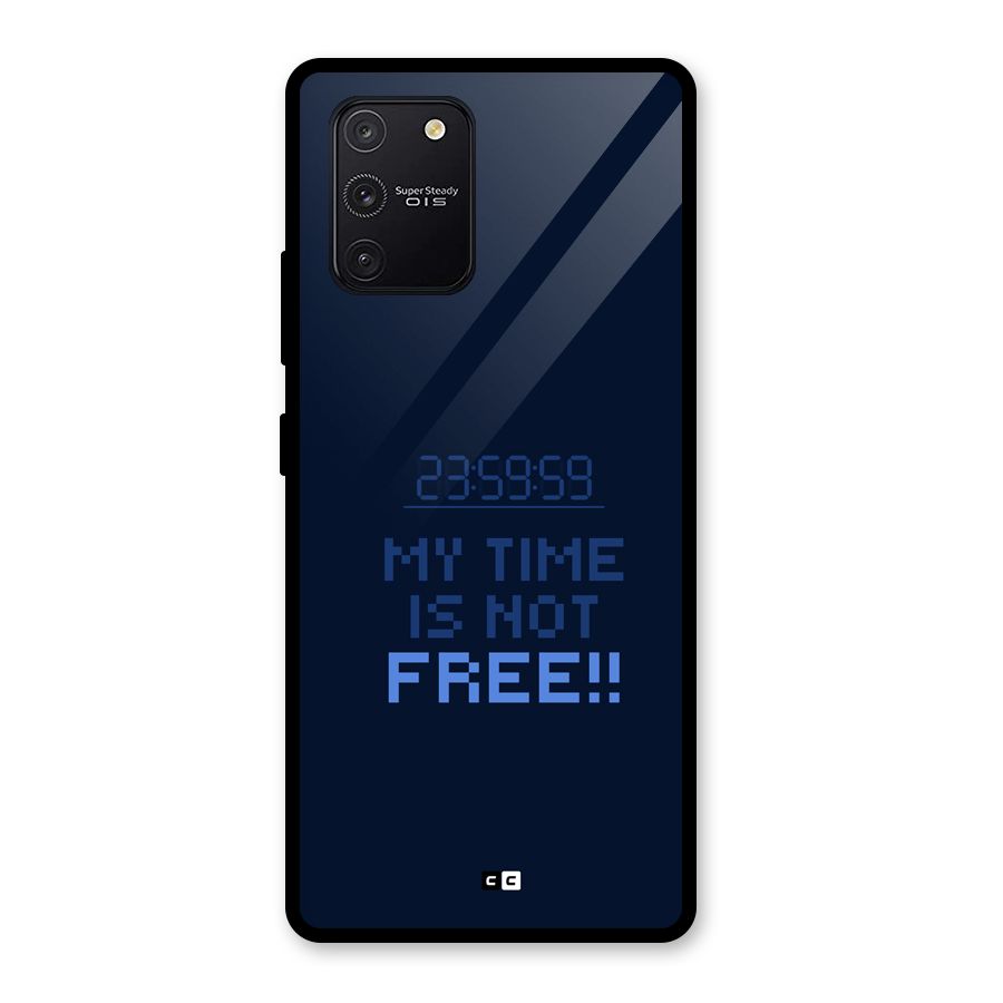 My Time Glass Back Case for Galaxy S10 Lite