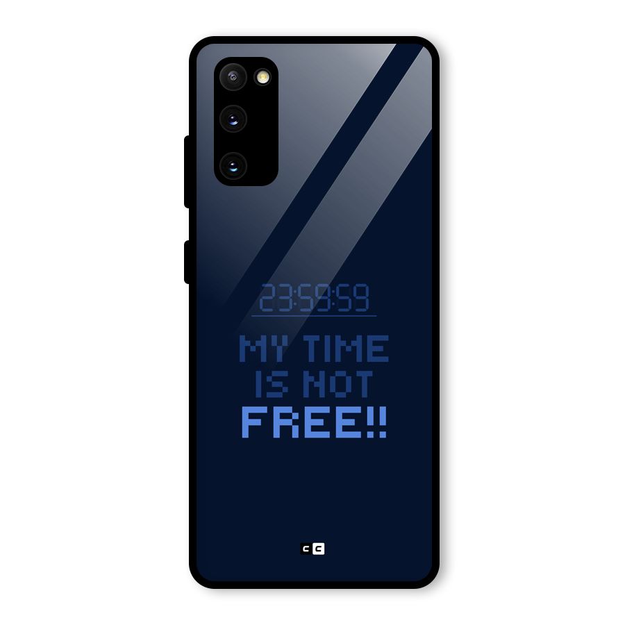 My Time Glass Back Case for Galaxy S20 FE