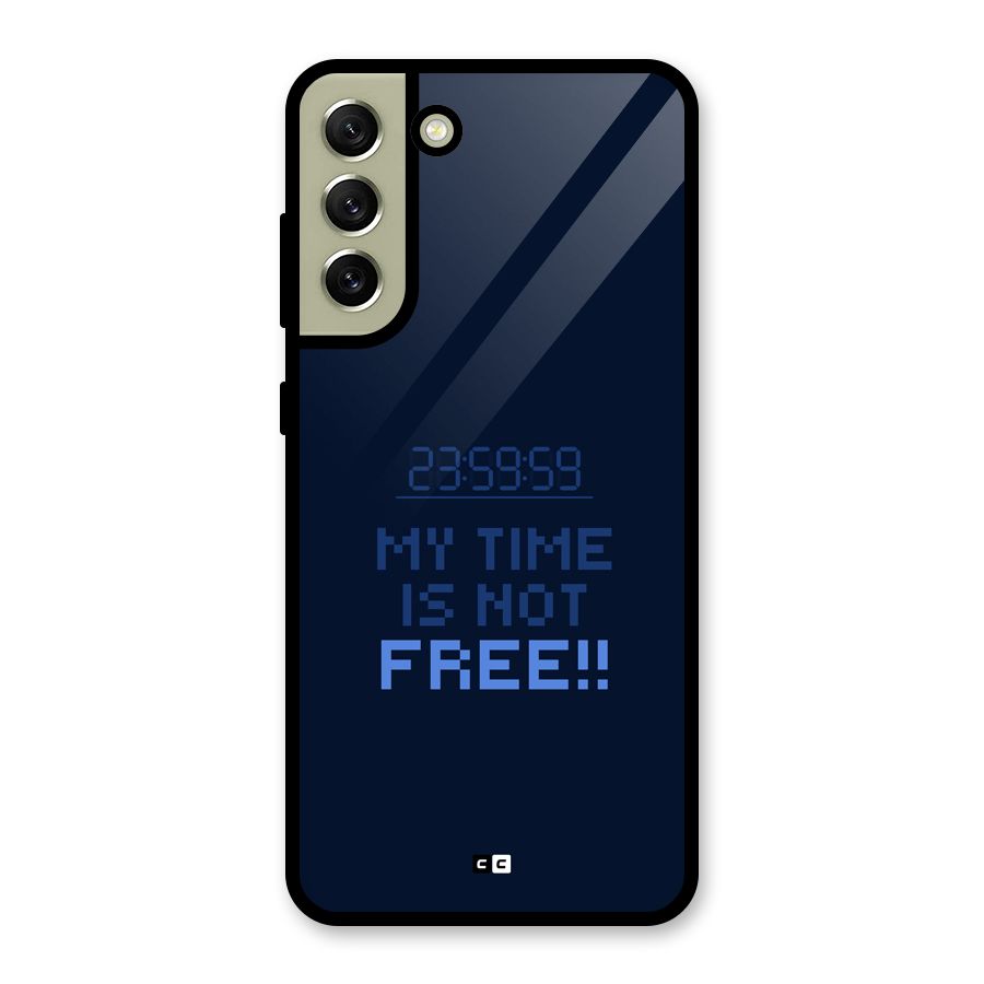 My Time Glass Back Case for Galaxy S21 FE 5G
