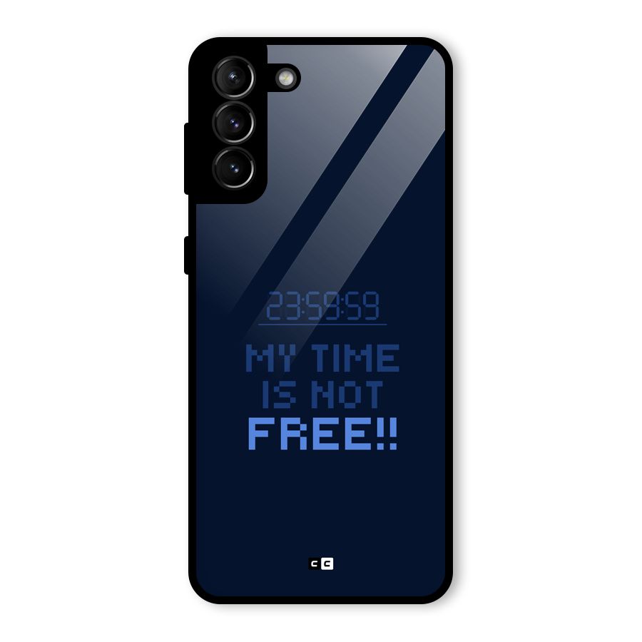 My Time Glass Back Case for Galaxy S21 Plus